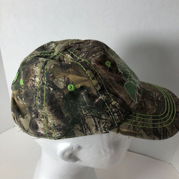 Bass Pro Shops Hat Cap Youth Gone Hunting Realtree Camo Hook & Loop Adjustable - Picture 4 of 13